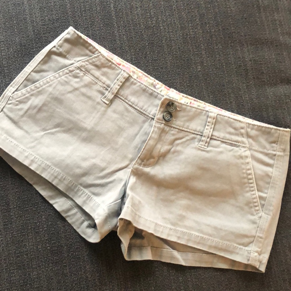 American Eagle, grey shorts. Size 2.